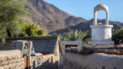 Salem Al Mutawa Mosque is one of the oldest two in the UAE. About 200 years old, it can be seen on the English side of the Dh5 along with the Khor Fakkan coastline. Antonie Robertson / The National