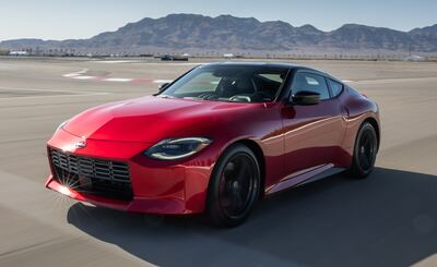 The Nissan 400Z can go from 0-100kph in 4.5 seconds. Photo: Nissan