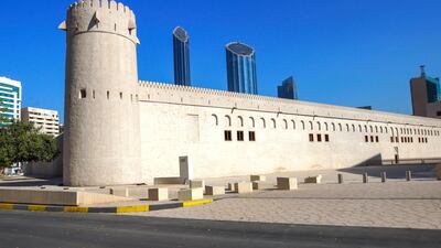 Qasr Al Hosn, the birthplace of Sheikh Zayed, is on the Arabic side of the Dh1,000 note. Victor Besa / The National