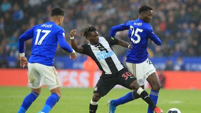 Christian Atsu - 5: Winger has barely featured under Bruce, barring sporadic substitute appearances, and is set to leave the club this summer. AFP