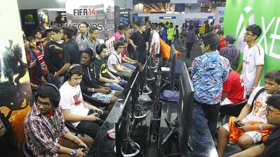 A video gaming station. Jeffrey E Biteng / The National