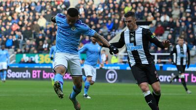 Ciaran Clark - 6: Another injury-blighted season and another big miss at the back for Newcastle. Just 14 league appearances for the experienced Irish centre-half. AFP