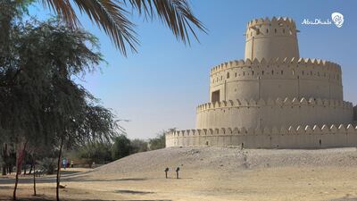 Completed in 1898 on the orders of Sheikh Zayed the First, Al Jahili Fort in Al Ain is one of the country’s largest. It appears on the English-language side of the Dh50 note. Abu Dhabi Culture and Tourism